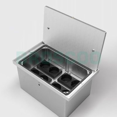 DCT-F131 Recessed Floor Socket