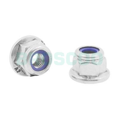 Flange nylon lock nut GB6183