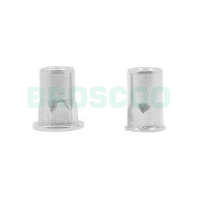 Internal and external half hexagon rivet nut