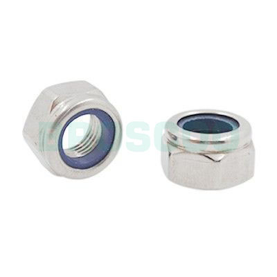 Stainless steel hex nylon lock nut