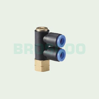 KQ2VD Double universal thread (internal thread) elbow