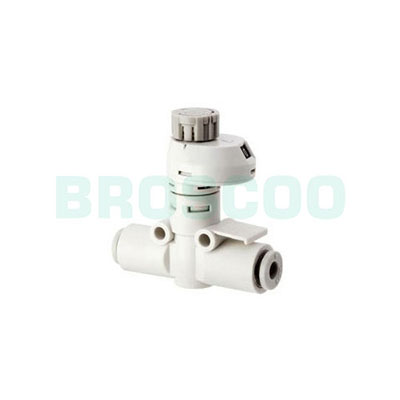 AFS Scaled straight-through speed control valve