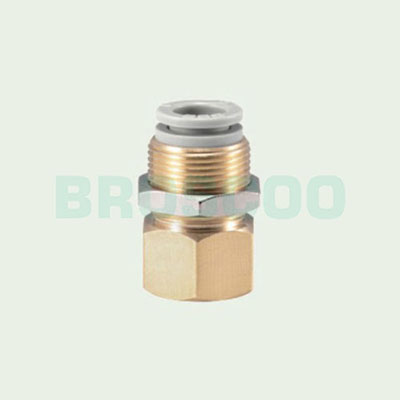 KQ2E Panel mount female straight fitting