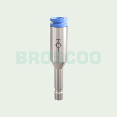KCJ Straight-through cannula with one-way valve
