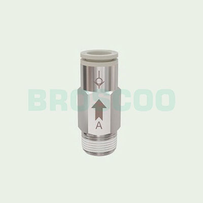 AKH Straight connector type check valve