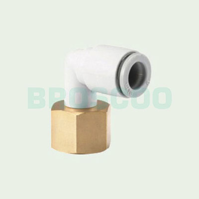 KQ2LF Internal thread elbow