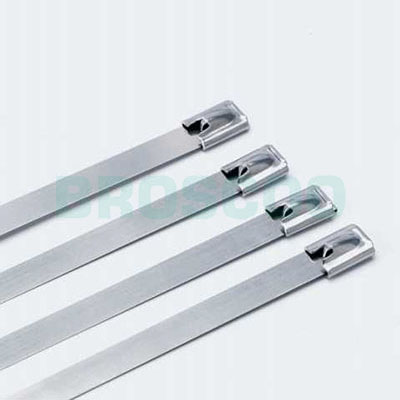 Stainless steel self-locking strap